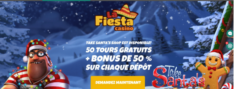 Que réserve La Fiesta Casino à ses clients ?