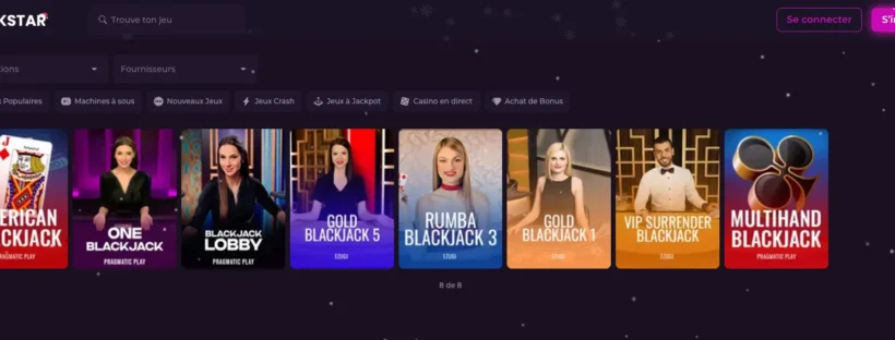 Mon expérience personnelle avec les jeux de blackjack sur Rockstar Casino