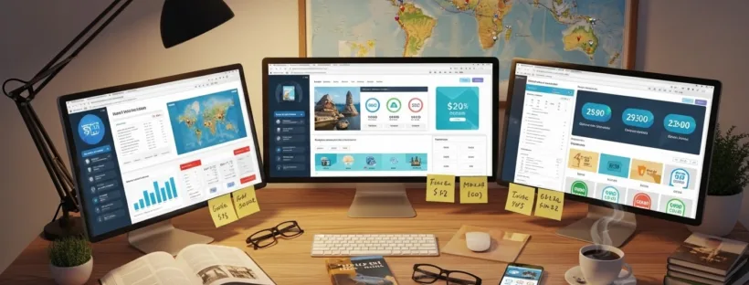 J&rsquo;ai testé 12 semaines de comparateurs voyage : mes découvertes
